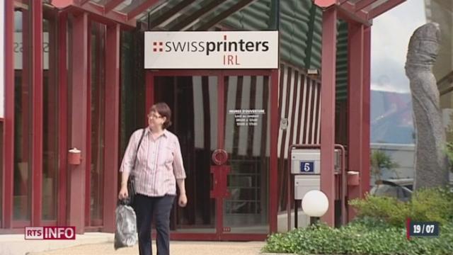 Le groupe Swissprinters a annoncé le 19 juillet renoncer aux Imprimeries Réunies Lausanne et à ses cent vingt-six employés.