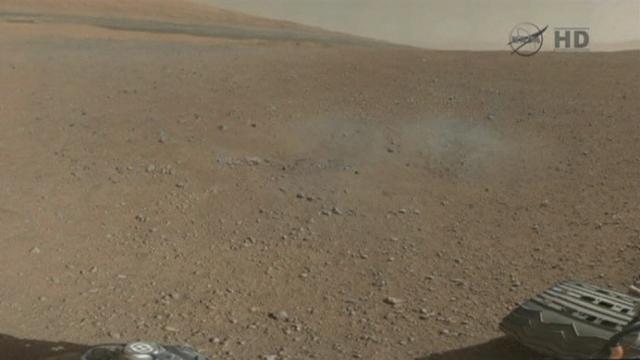 Un panorama de 360° en couleur de Mars