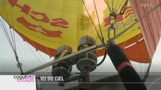 Festival international de ballons / VD : à Château-d'Oex, la manifestation repose en très grande partie sur le sponsoring, qui représente les trois quarts du budget