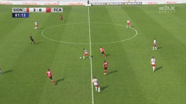 Barrage Sion-Aarau / Match aller (2-0): Margairaz enfonce le clou pour les Valaisans à la 68e minute
