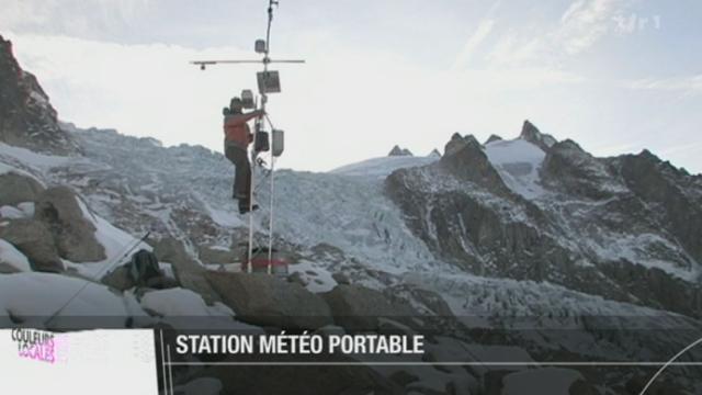 VS: la station météo du futur pourrait anticiper une avalanche ou une coulée de boue