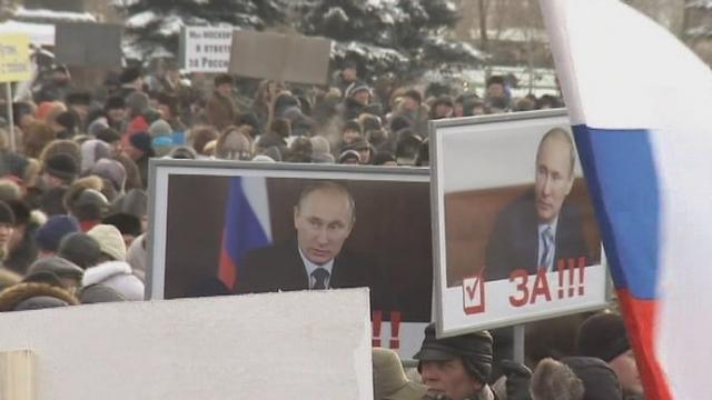 Séquences choisies - Grosses manifestations à Moscou