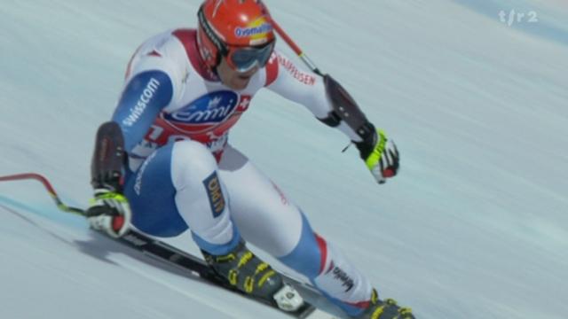 Ski alpin / Super G de Crans-Montana: Didier Cuche termine sur la troisième marche du podium