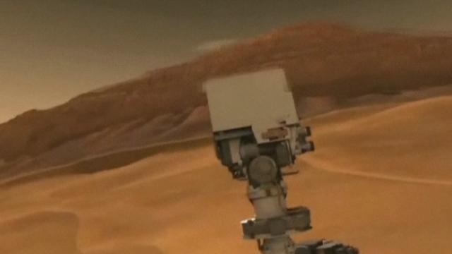 Le robot Curiosity s'est posé sur Mars!