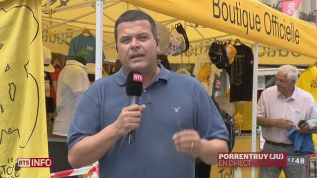 JU / Tour de France: le point avec Laurent Bastardoz à Porrentruy