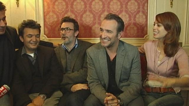 Jean Dujardin réagit aux nominations de "The Artist"