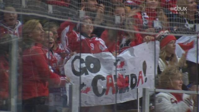 1re demi-finale: Team Canada - Davos. 47e minute: Colaiacovo inscrit 4-1 canadien