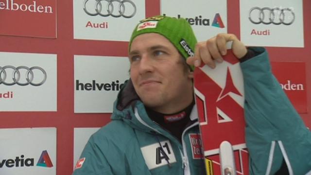 Ski alpin / slalom d'Adelboden: les 4 dominateurs de la 1re manche sont partis parmi les numéros de dossard 1 à 5