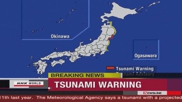 Un tremblement de terre de 7,3 secoue le Japon (N-E)
