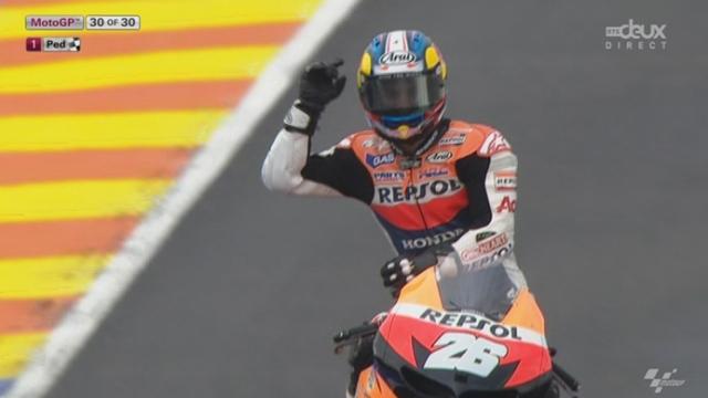 Moto GP : l’espagnol Pedrosa sort gagnant de la course devant Nakasuga (JPN) et Stoner (AUS).