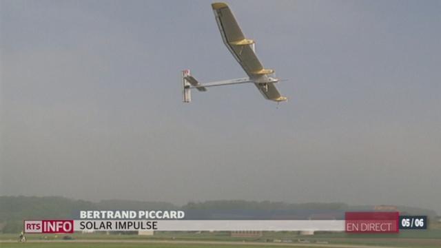 Premier vol du Solar Impulse: le point avec Bertrand Piccard, en directe de l'avion