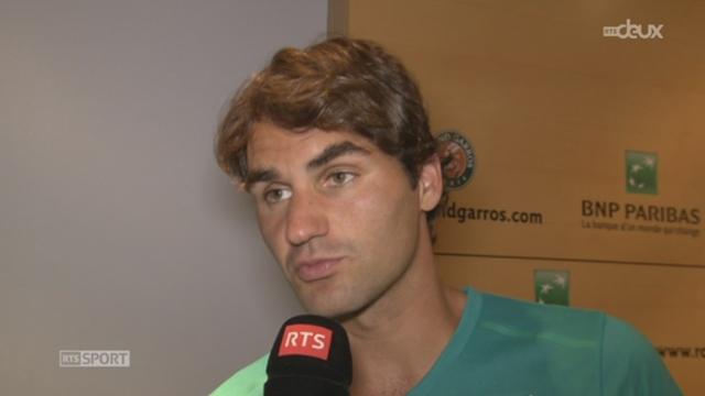 Tennis/Roland Garros: entretien avec Roger Federer