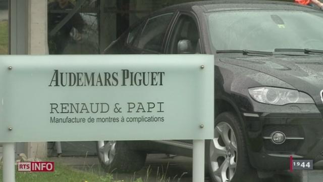 NE: tentative de cambriolage d'une manufacture horlogère d'Audemars Piguet au Locle