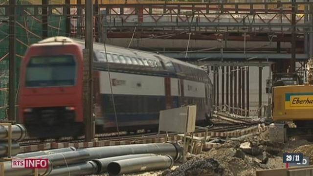 Réseau ferroviaire: le Conseil des États doit décider de l'avenir du rail