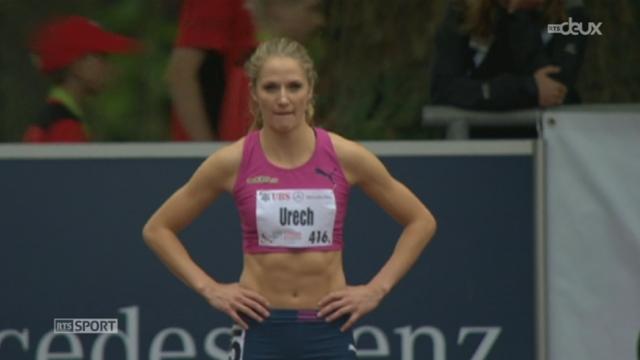 Athlétisme / Championnats de Suisse: après une mauvaise course sur 100m haies, Lisa Urech renonce à aller aux Jeux olympiques