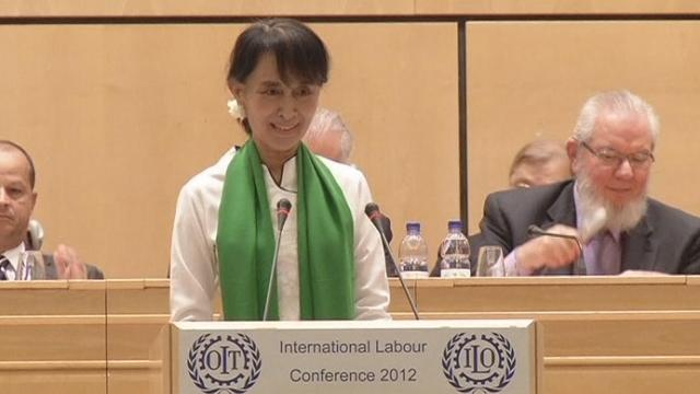 Séquences choisies - Discours de Suu Kyi à l'ONU