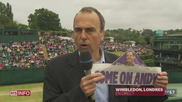 Tennis / Finale de Wimbledon: présentation du match avec Etienne Duval, à Londres