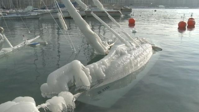 Séquences choisies - Les quais de Genève sous la glace