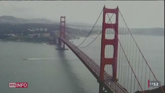 La baie de San Fransisco s'est illuminée de mille feux ce dimanche en l'honneur des 75 ans du Golden Gate