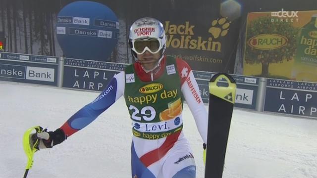 Slalom Hommes. 1re manche : Belle performance pour le Suisse Markus Vogel (15e)