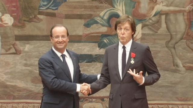 Séquences choisies - Légion d'honneur pour McCartney