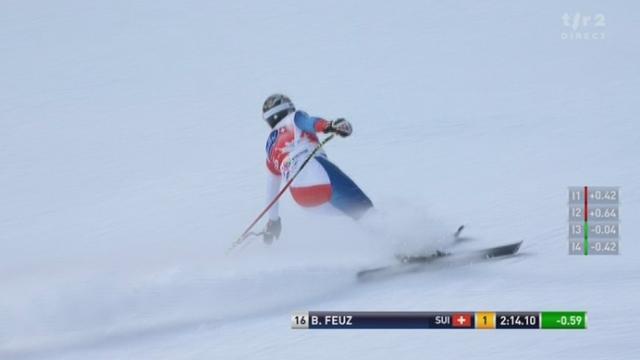 Ski Alpin / Descente de Sotchi (RUS): C'est un très beau cadeau d'anniversaire pour Beat Feuz qui s'impose dans cette 9e descente de la saison.