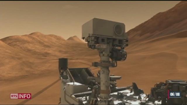 Curiosity, le robot le plus perfectionné de l'Histoire, conçu par la NASA, s'est posé lundi matin sur Mars, après un voyage de  567 millions de kilomètres