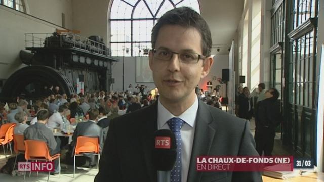 Les délégués du parti socialiste sont réunis ce samedi à La Chaux-de-Fonds (NE) : les explications de David Berger
