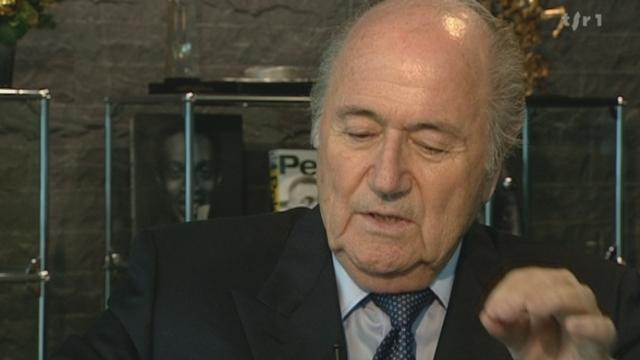 Football: Sepp Blatter à propos du FC Sion