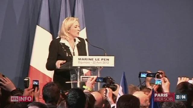 France / élections présidentielles: représentant 17,9 pour cent des voix, les électeurs de Marine Le Pen joueront un rôle décisif