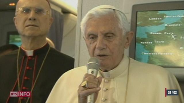 Voyage du Pape Benoît XVI au  Mexique: la population lui a réservé un accueil chaleureux
