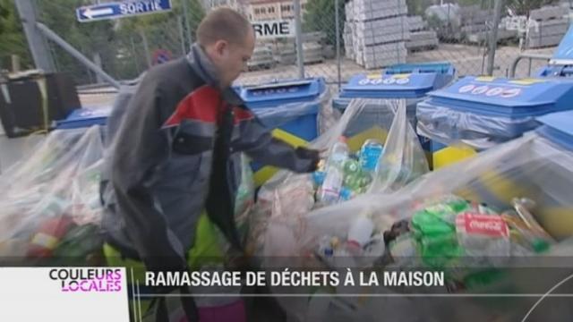 La Chaux-de-Fond (NE): depuis l'introduction de la taxe poubelle, les habitants doivent trier leurs déchets