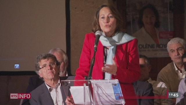 Ségolène Royal a réagi en plein meeting au tweet de Valérie Trierweiler, la première dame de France