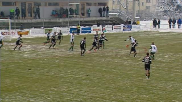 Football / Coupe de Suisse: Brühl St-Gall - Lausanne-Sport (1-3) + itw Yannis Tafer (attaquant Lausanne)