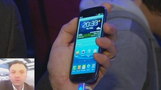 Nicolas Rossé a pu essayer le Galaxy S3