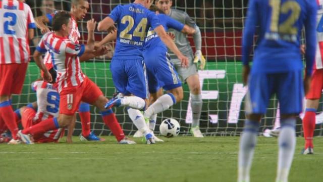 Chelsea (vainqueur Ligue des Champions) - Atlético Madrid (vainqueur Europa League). Cahill sauve l'honneur des Londoniens (1-4/75e)