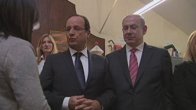 Séquences choisies - Hollande-Netanhyahu à Toulouse