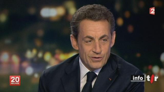 France: Nicolas Sarkozy a défendu sa propre succession mercredi sur France 2