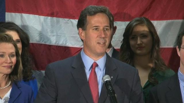 Séquences choisies - Le candidat Rick Santorum se retire