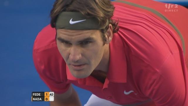 Tennis / Open d’Australie (1/2 finale) : Federer en forme, il breake Nadal d’entrée !