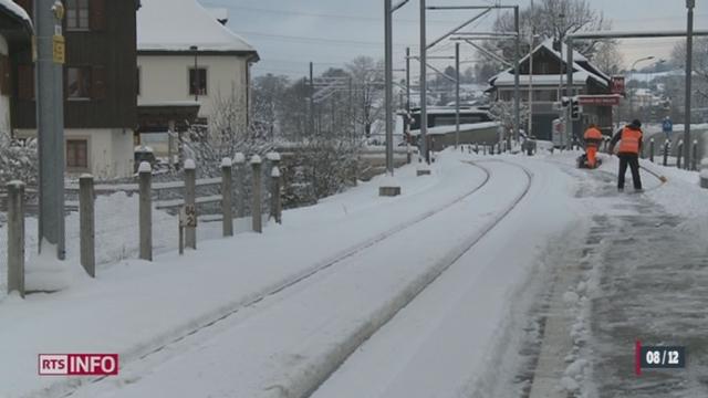 Dans la nuit de vendredi à samedi en Suisse, il est encore tombé jusqu'à 10 centimètres de neige en plaine