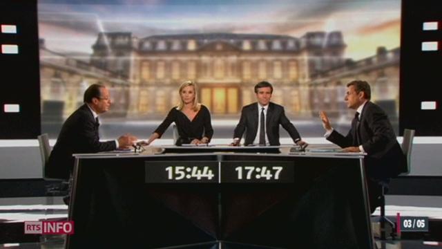 France/Présidentielle 2012: près de 18 millions de télespectateurs ont assisté au débat entre François Hollande et Nicolas Sarkozy