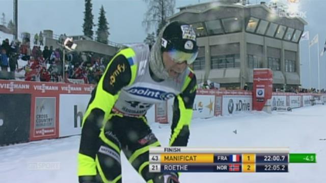 Ski nordique / 10km de Kuusamo: le Norvégien Peter Northug est assuré de conserver sa couronne grâce à sa deuxième place, Dario Cologna termine à une encourageante 8ème place