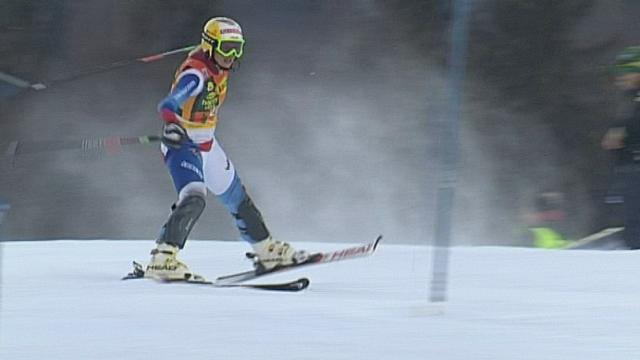 Ski alpin / Slalom de Kranjska Gora (SLN): 1re manche. Meilleur atout helvétique, Denise Feierabend sort