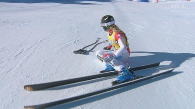 Ski Alpin / Super G de Cortina d'Ampezzo: Lara Gut en embuscade. Troisième chrono derrière Tina Maze (SLO)