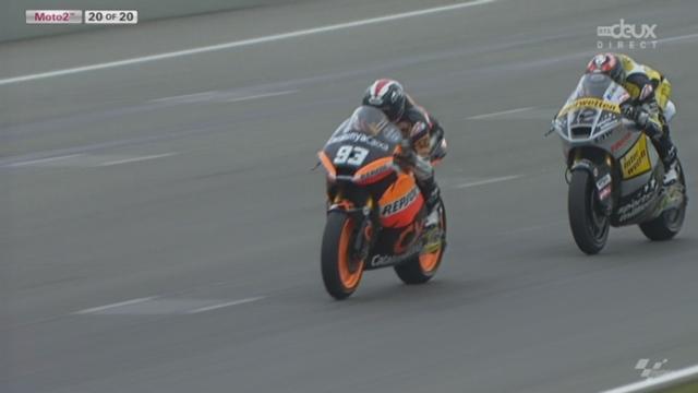 Brno. Moto2. L'arrivée.