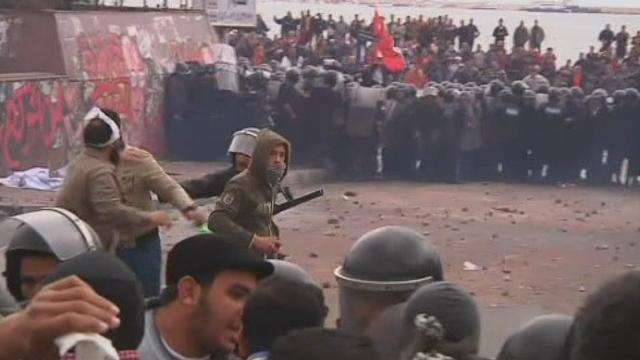 Affrontements à Alexandrie en Egypte