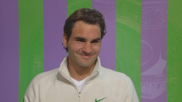 Interview de Roger Federer après sa victoire