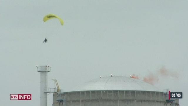 Greenpeace a lancé ce matin une opération coup de poing en France sur le site de la centrale nucléaire du Bugey, près de Genève