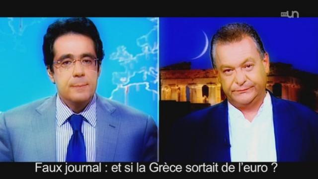 Politique fiction : et si la Grèce sortait de l'euro ? Le faux journal télévisé du jour du retour à la drachme